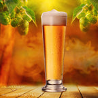 PLATINUX Szklanki do picia, zestaw 6 szklanek do piwa ze szkła 220 ml (maks. 250 ml), szklanki do mrożonej kawy
