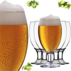 PLATINUM Kielichy do Piwa Zestaw 6 sztuk 500ml (max.610ml) Szklanki do Pilsnera Tulipany