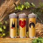 IMPERIAL glass Kölschgläser mit Kölner Dom Motiven Set 3-Teilig 200ml (max. 240ml) Kölschstangen aus Glas
