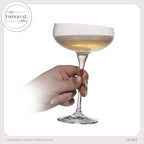 IMPERIAL glass Sektschalen 220ml "Havanna" Champagnergläser Set 2-Teilig Sektgläser aus Crystalline Glas