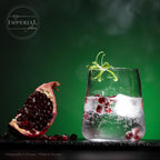 IMPERIAL glass Edle Trinkgläser aus Glas 370ml (max. 450ml) Set 6 Teilig Wassergläser