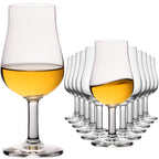 IMPERIAL Szklanka do degustacji, zestaw 12 sztuk - Szklanka degustacyjna do whisky i brandy 120ml, szkło krystaliczne, można myć w zmywarce