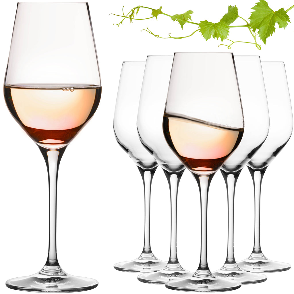 IMPERIAL glass Weißweingläser 200ml "Sydney" Set 6-Teilig Riesling Glas aus Crystalline Glas Weingläser Spülmaschinenfest