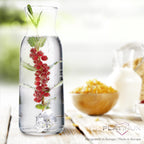 PLATINUX Karafka szklana 1000ml (maks. 1130ml) karafka na wodę