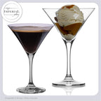 IMPERIAL Zestaw 2 kieliszków do martini o pojemności 270 ml ze szkła krystalicznego, można myć w zmywarce