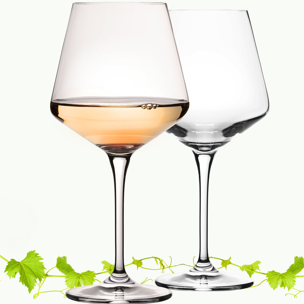 IMPERIAL glass Weißweingläser 560ml "Athen" Set 2-Teilig Chardonnay Glas aus Crystalline Glas Weingläser Spülmaschinenfest