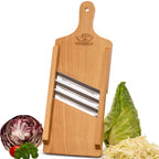 FALKENBERGER Krauthobel M massive Buche, Maße 43 × 16 × 3,5 cm Handgefertigt