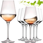 IMPERIAL glass Weißweingläser 450ml "Athen" Set 6-Teilig Riesling Glas aus Crystalline Glas Weingläser Spülmaschinenfest
