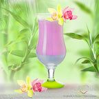 PLATINUX Zestaw 6 szklanek koktajlowych 400 ml (maks. 470 ml) Szklanki do drinków Szklanki barowe Hurricane Duże (zielone)