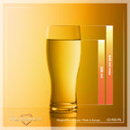 PLATINUX Szklanki do piwa 500ml (maks. 640ml) Zestaw 6-częściowy Kufle do piwa Szklanki do piwa pszenicznego 0,5L Szkło