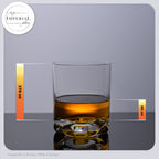 IMPERIAL glass Szklanki 2 sztuki 370ml - Szklanki do wody i whisky z bezołowiowego szkła krystalicznego, można myć w zmywarce, z falistym dnem