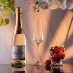 IMPERIAL glass Sektkelche 220ml Serie "Athen" Set 2-Teilig Sektgläser aus Crystalline Glas