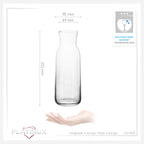 PLATINUX Karafka szklana 1000ml (maks. 1130ml) karafka na wodę