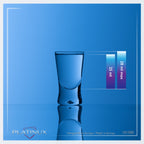 PLATINUX Kieliszki 25ml 2,5cl w kształcie litery X Zestaw 6-częściowy Kieliszki ze szkła seria "CrossLine" Można myć w zmywarce