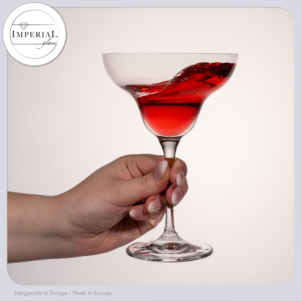 IMPERIAL glass Zestaw 2 kieliszków do margarity 290 ml ze szkła krystalicznego, można myć w zmywarce