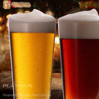 PLATINUX Zestaw szklanek do piwa 500ml (maks. 600ml) 6-częściowy, szklanki do piwa Altbier 0,5L