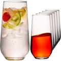 IMPERIAL glass Trinkgläser aus Glas 440ml (max. 520ml) Set 6-Teilig