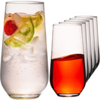 IMPERIAL glass Trinkgläser aus Glas 440ml (max. 520ml) Set 6-Teilig