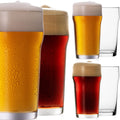 IMPERIAL glass Pint Biergläser Set 6 Stück 500ml (max. 700ml) aus Crystalline Glas Spülmaschinenfest