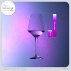 IMPERIAL glass Rotweingläser 580ml Set 2-Teilig "Athen" Bordeauxgläser aus Crystalline Glas Weinglas Spülmaschinenfest