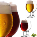 PLATINUX Zestaw 6 szklanek do piwa typu tulipan o pojemności 500 ml (maks. 560 ml) Szklanki do piwa pilzneńskiego Tulipan