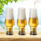 PLATINUX Wysokie szklanki do piwa 400 ml (maks. 490 ml) Zestaw 6-częściowy Szklanki do piwa pszenicznego 0,4 L