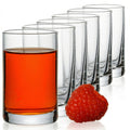 IMPERIAL szklane kieliszki do shotów, zestaw 6 sztuk 60ml - kieliszki do wódki ze szkła z grubym dnem, przezroczyste kieliszki do shotów, likierów i aperitifów, można myć w zmywarce
