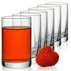 IMPERIAL szklane kieliszki do shotów, zestaw 6 sztuk 60ml - kieliszki do wódki ze szkła z grubym dnem, przezroczyste kieliszki do shotów, likierów i aperitifów, można myć w zmywarce
